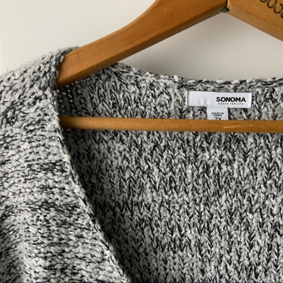 Sonoma Plus V-Neck Sweater NWOT - Picture 4 of 9